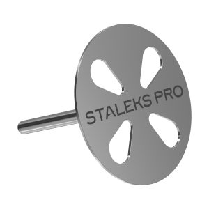 Staleks Μεταλλικό Στέλεχος Pododisk L Expert Και 5 Αυτοκόλλητοι Ανταλλακτικοί Δίσκοι 180 Grit (25 mm) PDset-25