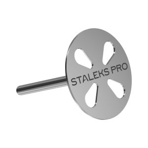 Staleks Μεταλλικό Στέλεχος Pododisk M Expert Και 5 Αυτοκόλλητοι Ανταλλακτικοί Δίσκοι 180 Grit (20 Mm) PDset-20